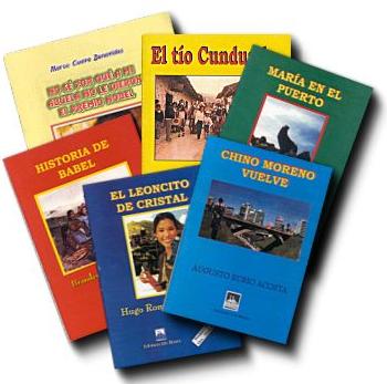 Car&aacute;tulas de libros y plaquetas producidos por Isla Blanca