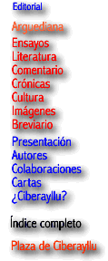 &Iacute;ndice de secciones